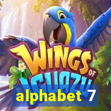 alphabet 7